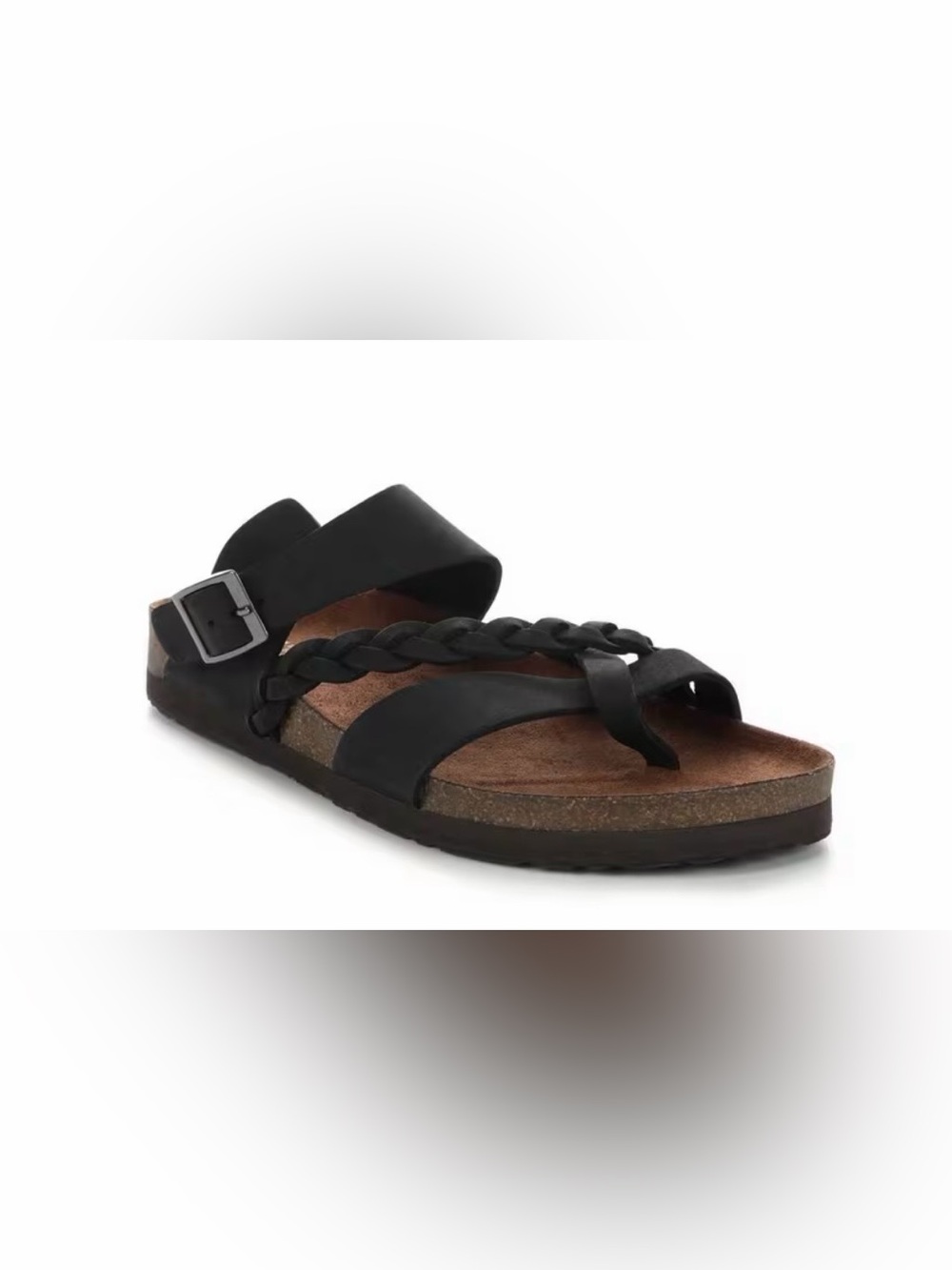 New WOMEN'S Mountain Sole HAZY FOOTBED SANDALS